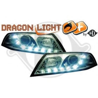 7831685 DIEDERICHS Headlight Set