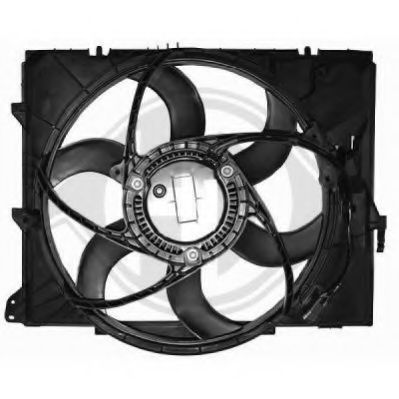 8128003 DIEDERICHS Fan, radiator