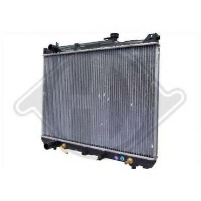 8136123 DIEDERICHS Cooling System Radiator, engine cooling