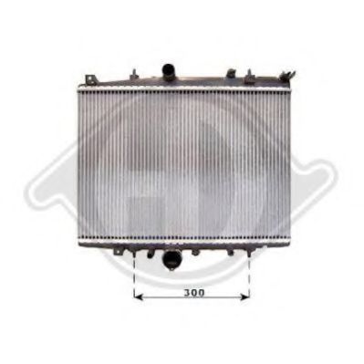8406106 DIEDERICHS Cooling System Radiator, engine cooling