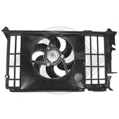 8423312 DIEDERICHS Cooling System Fan, radiator