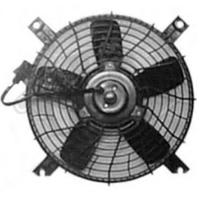 8643010 DIEDERICHS Fan, A/C condenser