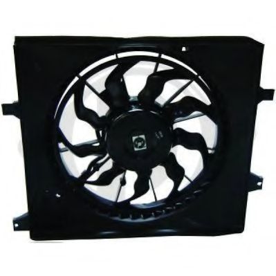 8652607 DIEDERICHS Cooling System Fan, radiator