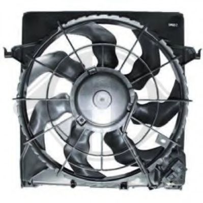 8655308 DIEDERICHS Fan, radiator