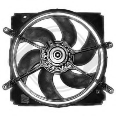 8662210 DIEDERICHS Cooling System Fan, radiator