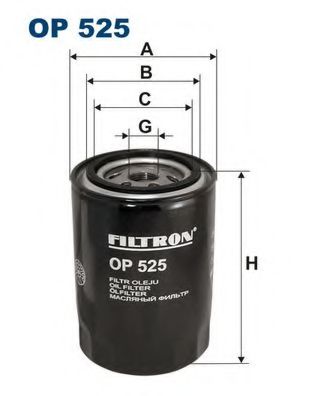 OP525 FILTRON Lubrication Oil Filter