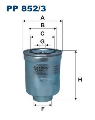 PP852/3 FILTRON Fuel Supply System Fuel filter