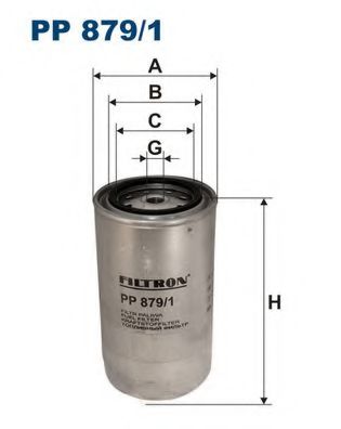 PP879/1 FILTRON Топливный фильтр