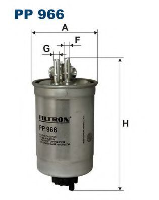 PP966 FILTRON Kraftstoffförderanlage Kraftstofffilter