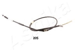 131-02-205 ASHIKA Brake System Cable, parking brake