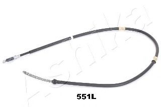 131-05-551L ASHIKA Brake System Cable, parking brake
