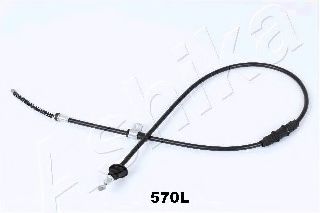 131-05-570L ASHIKA Brake System Cable, parking brake