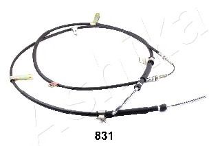 131-08-831 ASHIKA Brake System Cable, parking brake