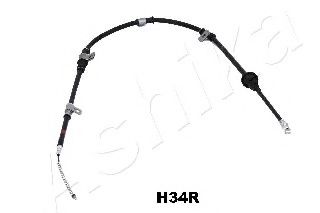 131-0H-H34R ASHIKA Brake System Cable, parking brake