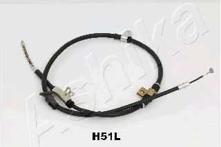 131-0H-H51L ASHIKA Brake System Cable, parking brake
