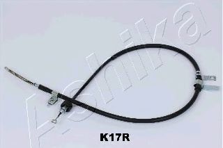 131-0K-K17R ASHIKA Трос, стояночная тормозная система