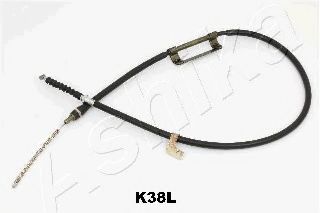 131-0K-K38L ASHIKA Brake System Cable, parking brake
