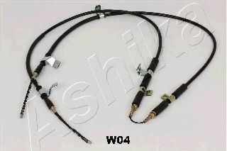 131-0W-W04 ASHIKA Cable, parking brake