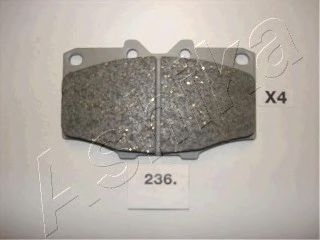 50-02-236 ASHIKA Brake System Brake Pad Set, disc brake