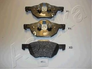 50-04-452 ASHIKA Brake System Brake Pad Set, disc brake