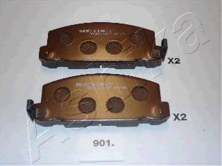 50-09-901 ASHIKA Brake System Brake Pad Set, disc brake