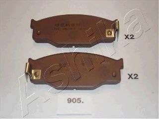 50-09-905 ASHIKA Brake Pad Set, disc brake