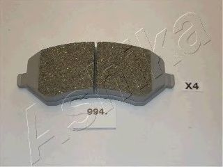 50-09-994 ASHIKA Тормозная система Комплект тормозных колодок, дисковый тормоз