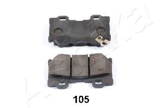 51-01-105 ASHIKA Brake System Brake Pad Set, disc brake