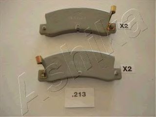 51-02-213 ASHIKA Brake Pad Set, disc brake