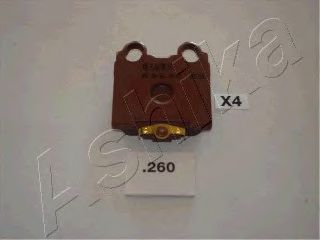 51-02-260 ASHIKA Brake Pad Set, disc brake