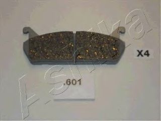 51-06-601 ASHIKA Brake Pad Set, disc brake