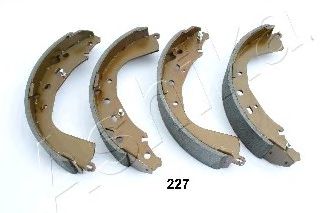 55-02-227 ASHIKA Brake System Brake Shoe Set