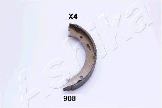 55-09-908 ASHIKA Brake System Brake Shoe Set