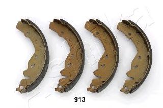 55-09-913 ASHIKA Brake System Brake Shoe Set
