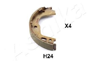 55-0H-H24 ASHIKA Brake System Brake Shoe Set, parking brake