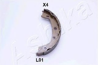 55-0L-L01 ASHIKA Brake Shoe Set, parking brake
