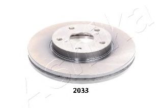 60-02-2033 ASHIKA Brake System Brake Disc