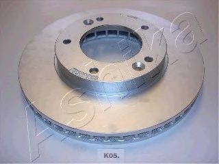 60-0K-005 ASHIKA Brake System Brake Disc