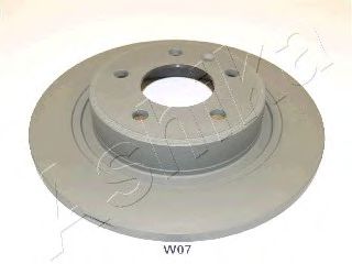 61-0W-W07 ASHIKA Brake System Brake Disc