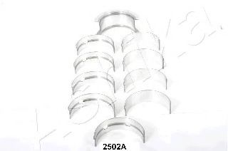 86-2502A ASHIKA Crankshaft Bearing Set