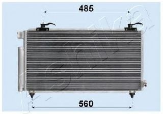 CND153028 ASHIKA Condenser, air conditioning