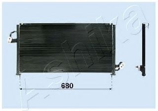 CND243007 ASHIKA Condenser, air conditioning