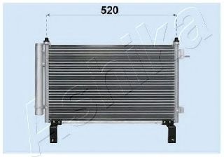 CND313015 ASHIKA Condenser, air conditioning