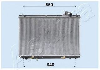 RDA153084 ASHIKA Radiator, engine cooling