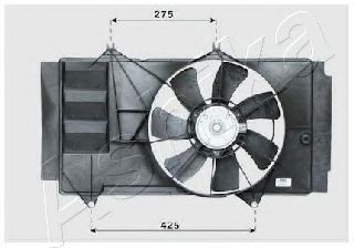 VNT151829 ASHIKA Fan, radiator
