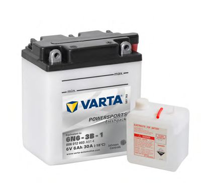 006012003A514 VARTA Система стартера Стартерная аккумуляторная батарея