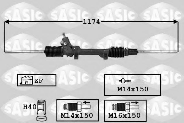 7006021 SASIC Steering Gear