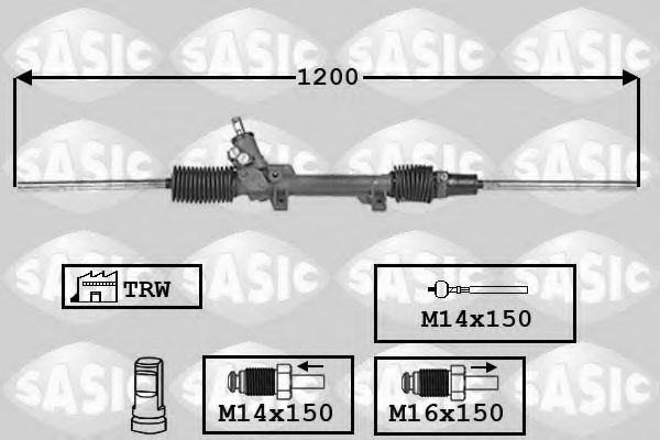 7006091 SASIC Рулевой механизм