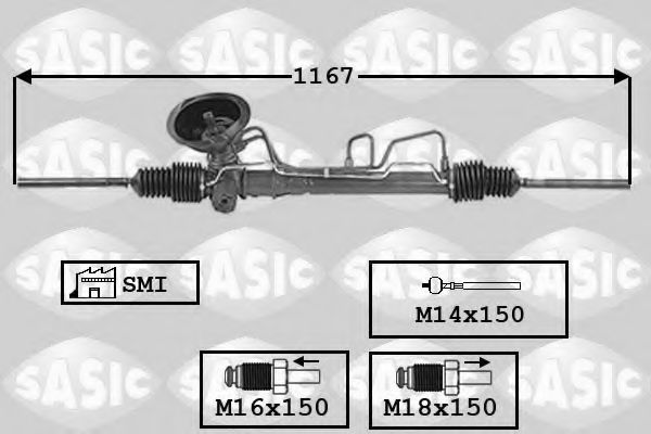 7006105 SASIC Steering Gear