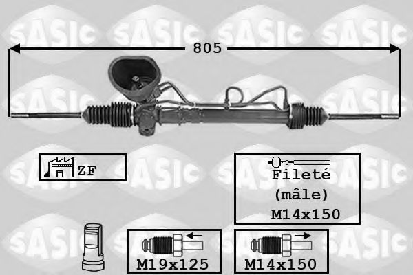 7006117 SASIC Steering Gear
